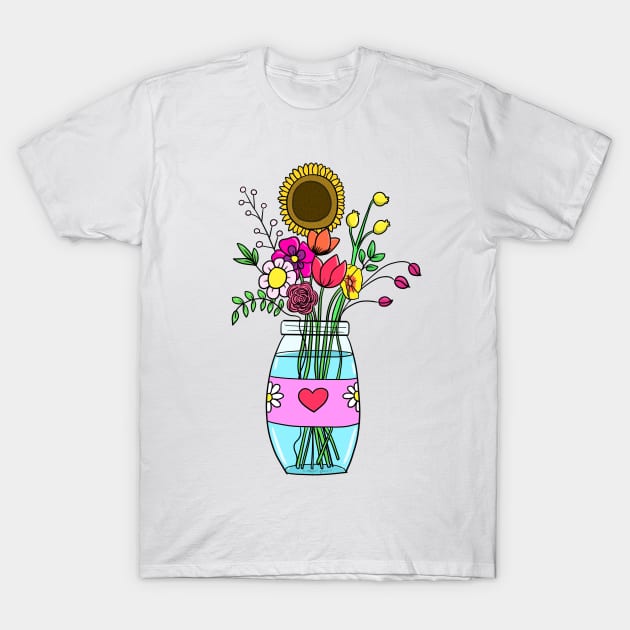 Flowers T-Shirt by AndySaljim